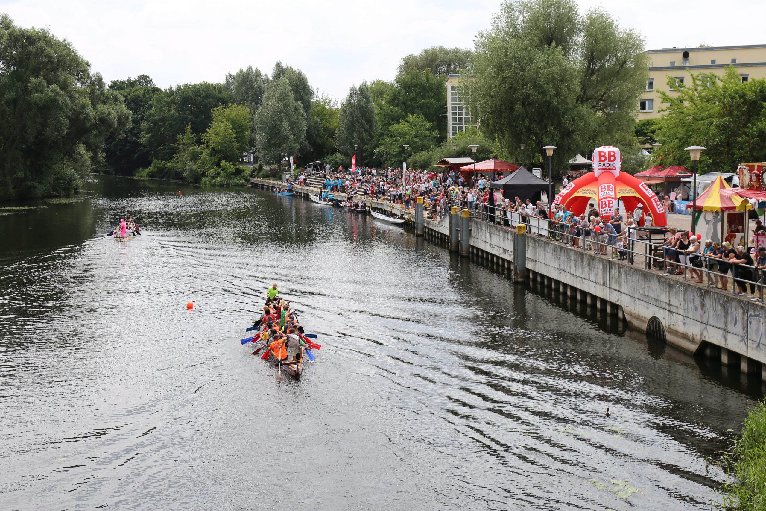 Drachenbootrennen in Oranienburg